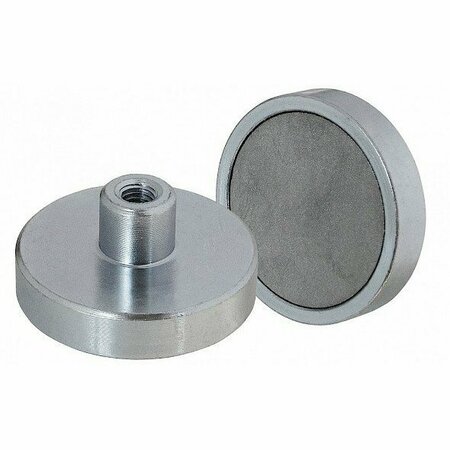 ECLIPSE MAGNETICS Ceramic Pot magnet - M8 threaded hole E871